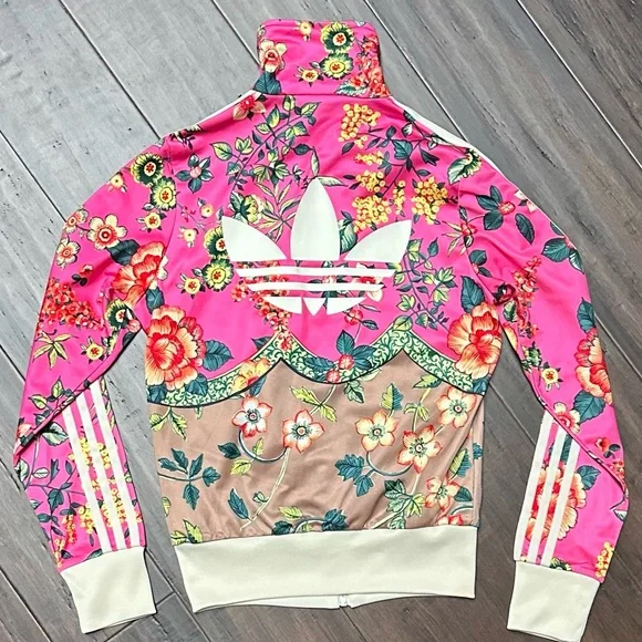Adidas x Farm Rio Jardineto Firebird floral print track jacket - Picture 4 of 8